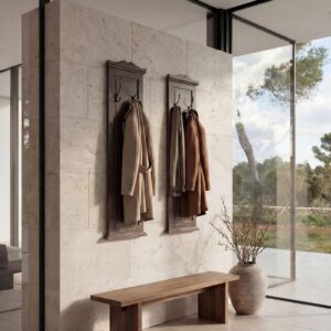 wohnli-moebel-suche-800000500098-1 WANDGARDEROBE Braun 2er-Set Holz MCW Garderoben > Garderobenpaneele Braun