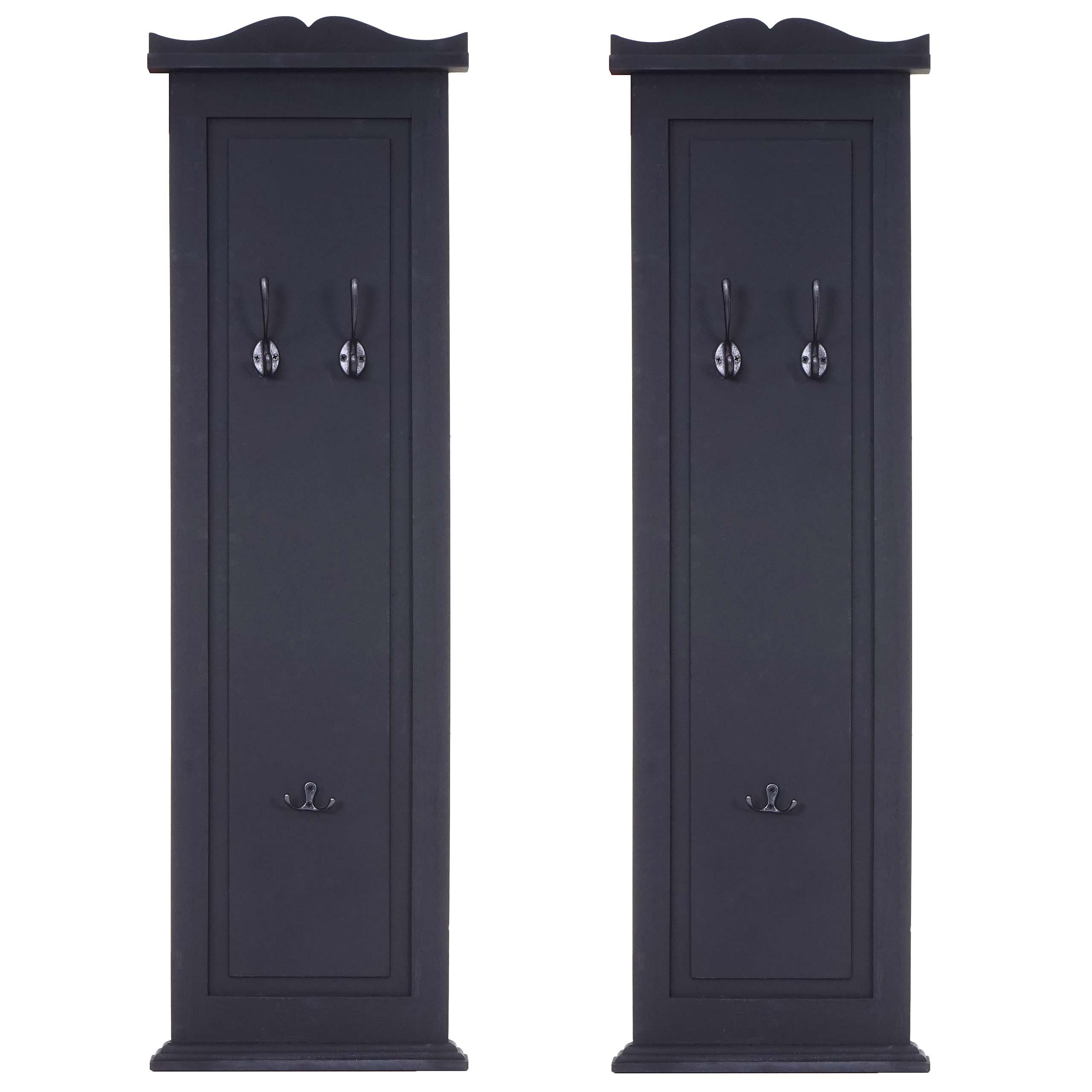 wohnli-moebel-suche-800000500103 Wohnli Möbelsuche - WANDGARDEROBE Grau 2er-Set