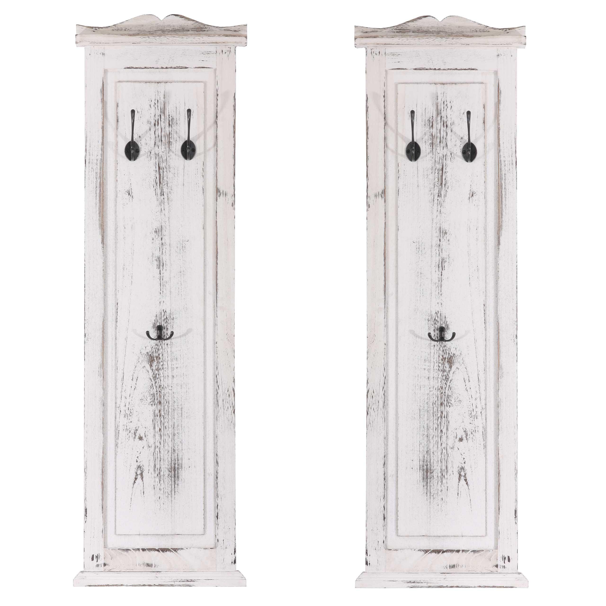 wohnli-moebel-suche-800000500106 Wohnli Möbelsuche - WANDGARDEROBE Weiß 2er-Set