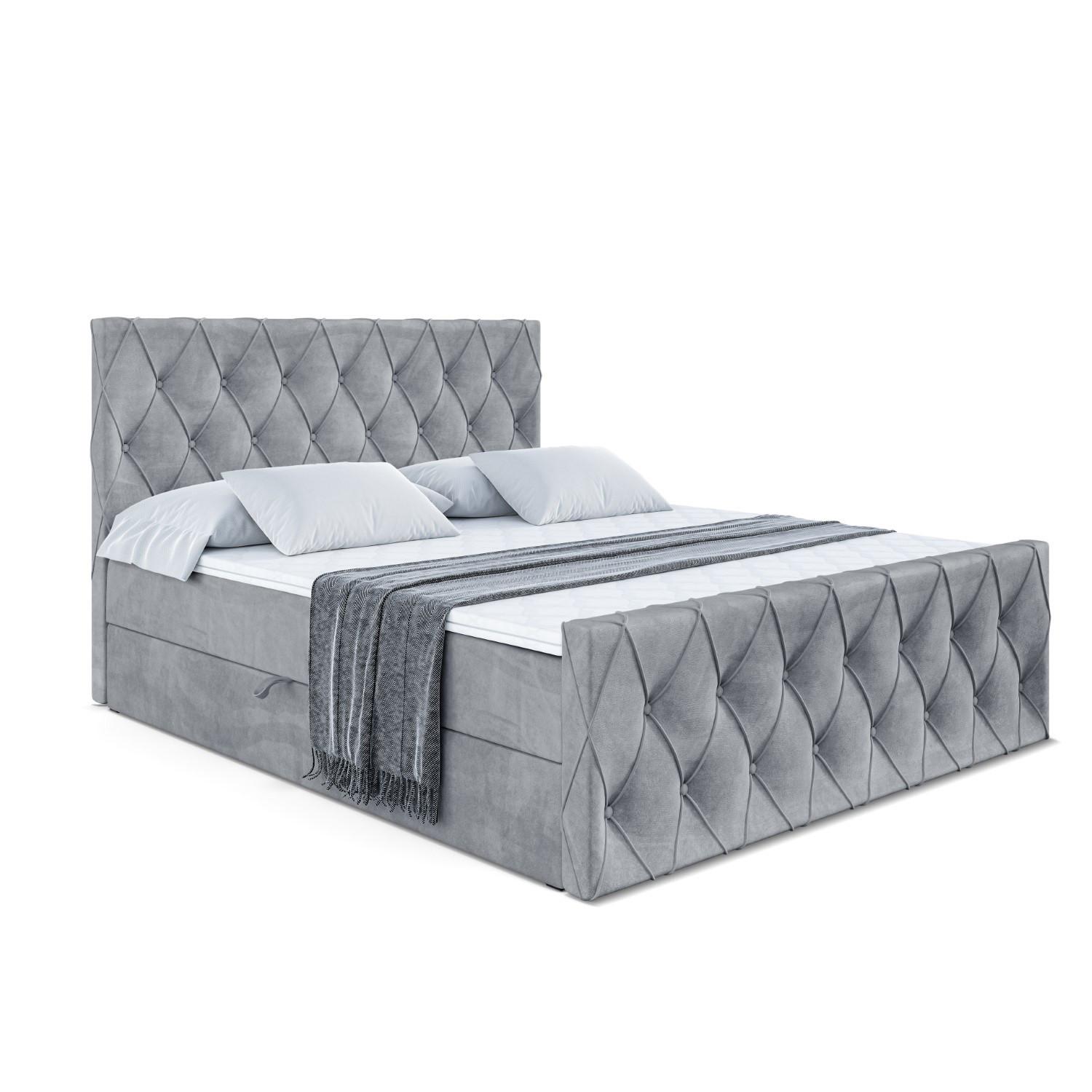 wohnli-moebel-suche-800000500567 Wohnli Möbelsuche - BOXBETT AMAY-Z - 160x200 cm - H3 - Grau