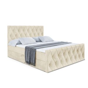 Wohnli Möbelsuche - BOXBETT AMAY-Z - 160x200 cm - H3 - Beige