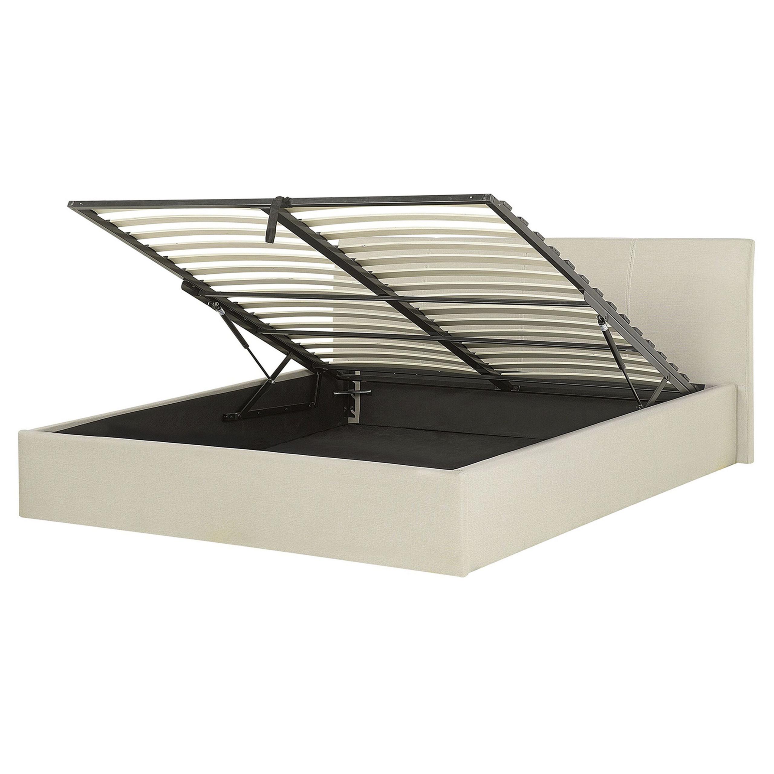 Wohnli Möbelsuche - POLSTERBETT 160/200cm Beige Orbey