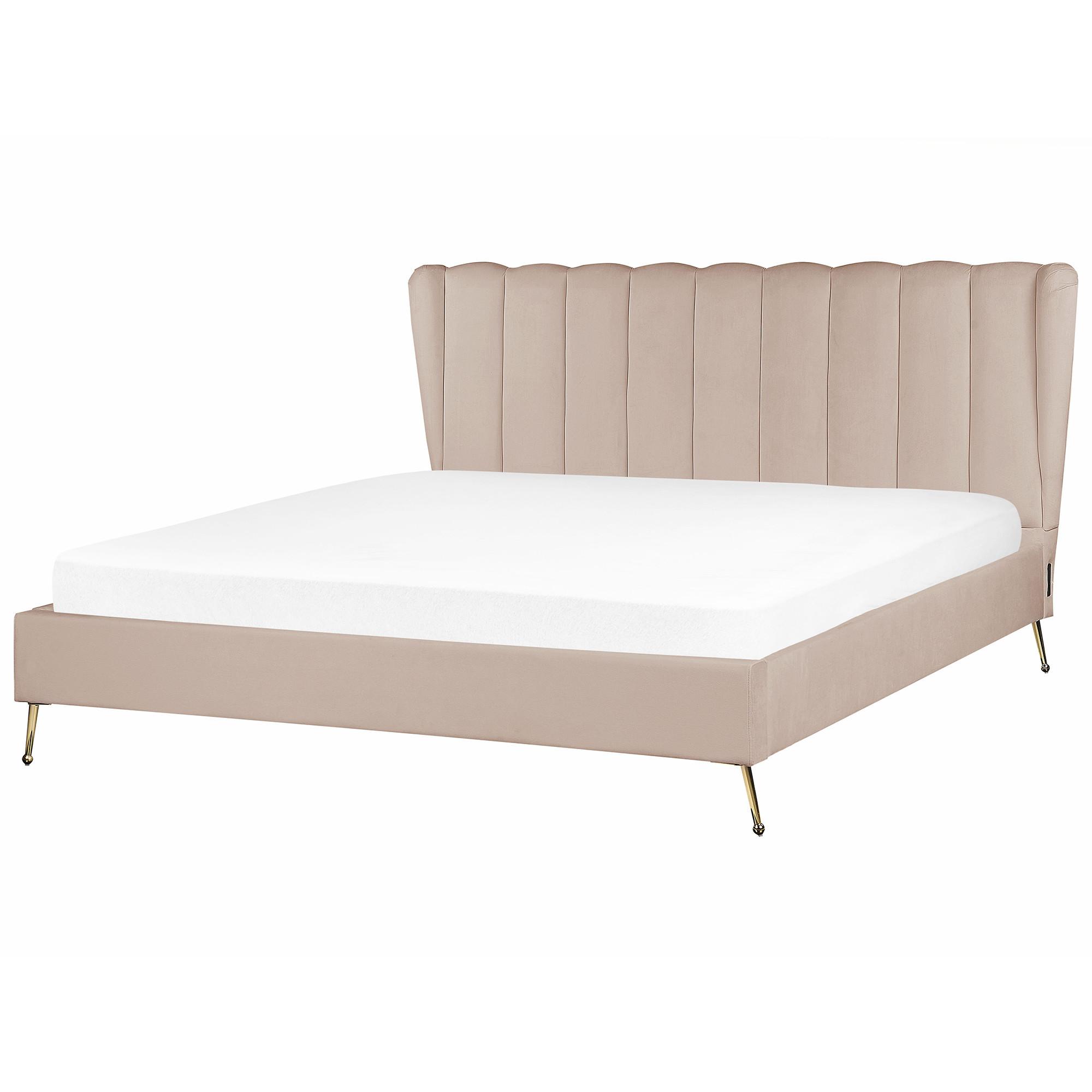 Wohnli Möbelsuche - POLSTERBETT 180/200cm Taupe Miribel