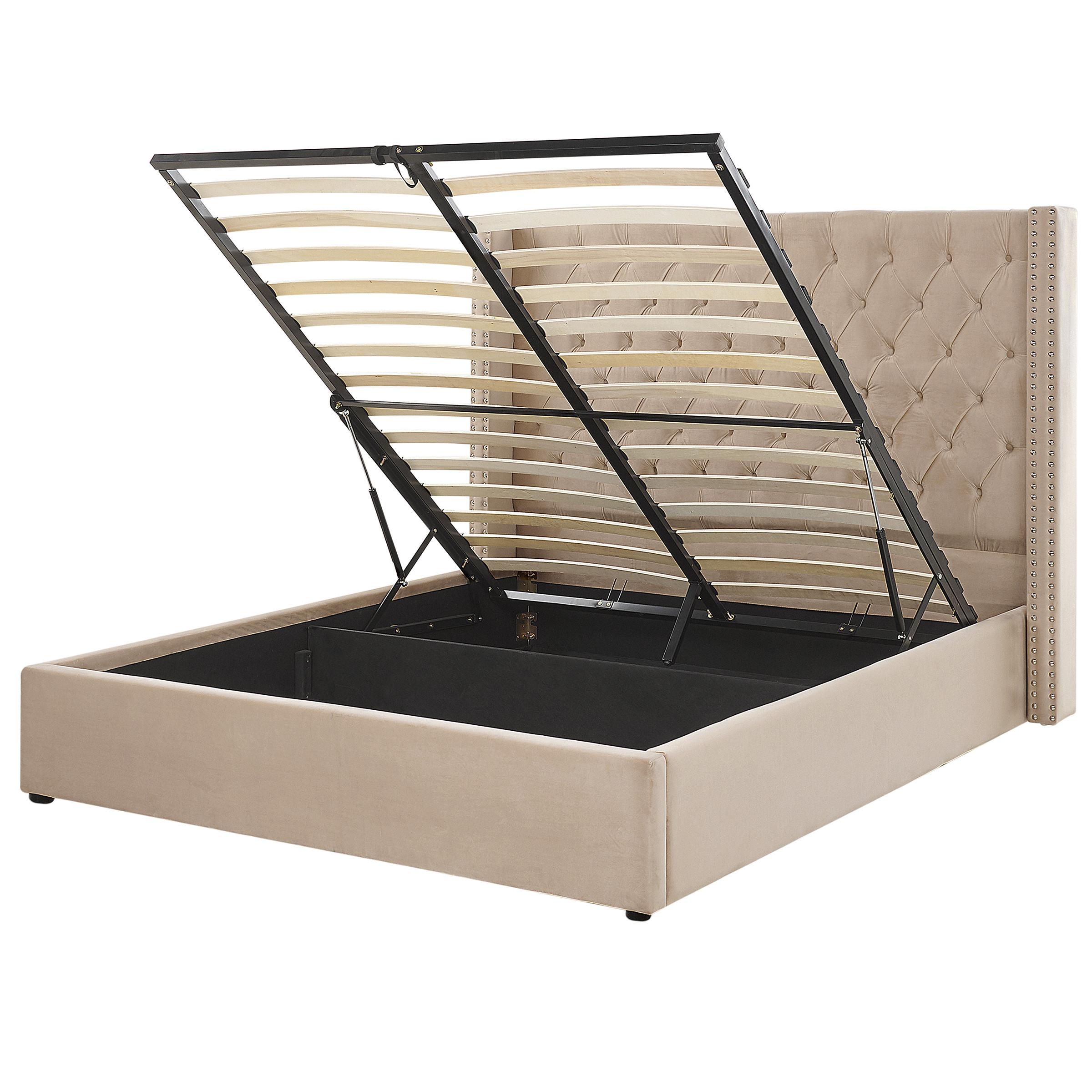 wohnli-moebel-suche-800000503203 Wohnli Möbelsuche - POLSTERBETT 160/200cm Beige Lubbon