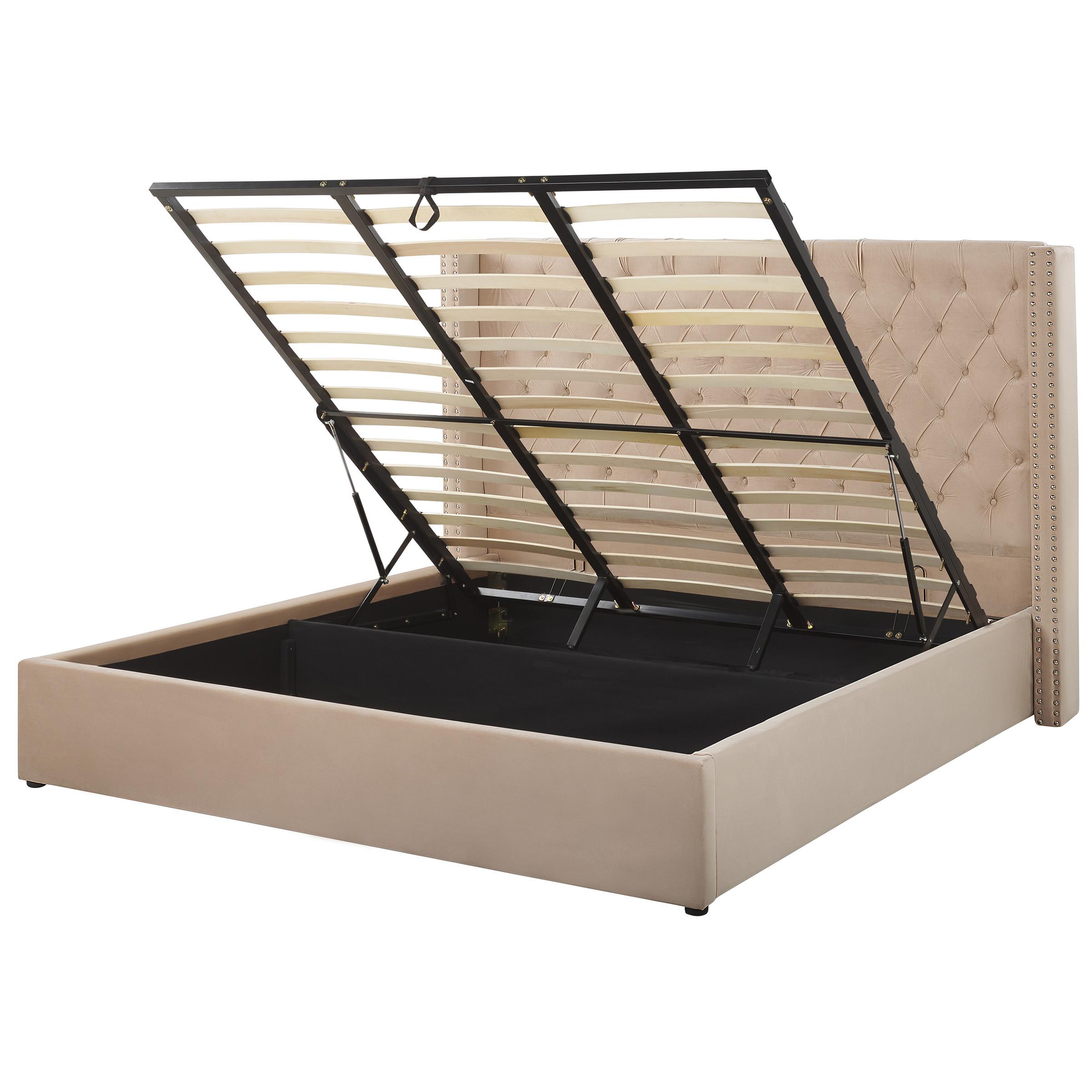 wohnli-moebel-suche-800000503209 Wohnli Möbelsuche - POLSTERBETT 180/200cm Beige Lubbon