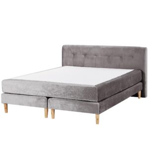 wohnli-moebel-suche-800000503226 Wohnli Möbelsuche - BOXSPRINGBETT 160/200cm Grau Marquise