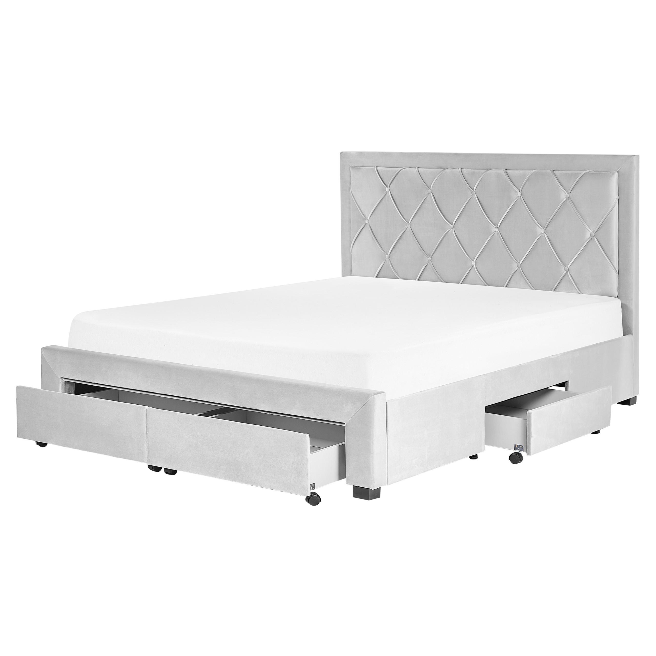wohnli-moebel-suche-800000503244 Wohnli Möbelsuche - POLSTERBETT 160/200cm Hellgrau Lievin