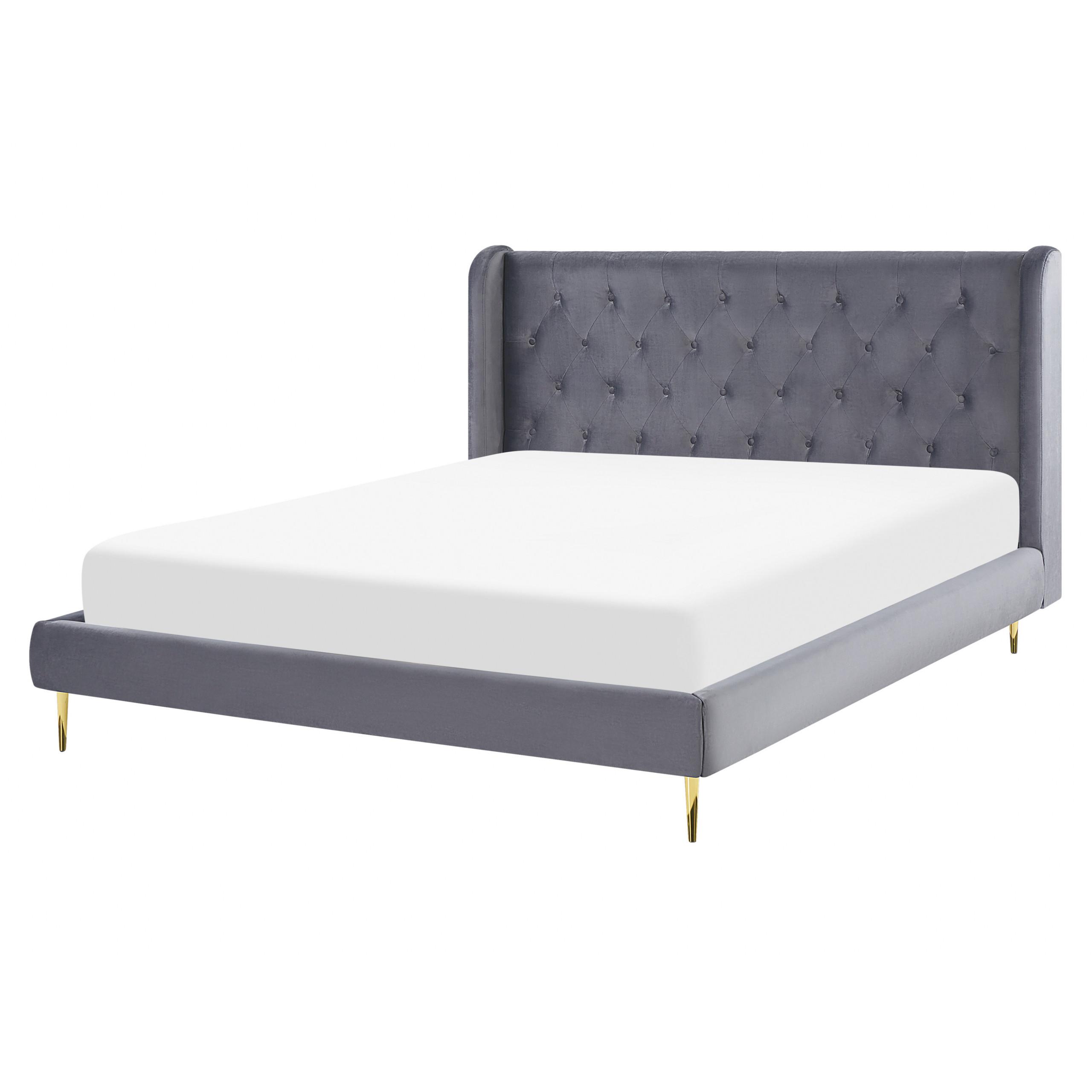 Wohnli Möbelsuche - POLSTERBETT 160/200cm Grau Forbach