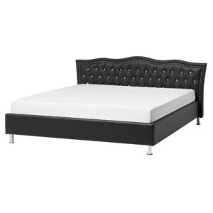 Wohnli Möbelsuche - BETT 160/200cm Schwarz Metz