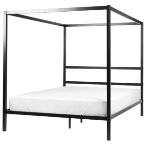 wohnli-moebel-suche-800000503338 Wohnli Möbelsuche - HIMMELBETT 160/200cm Schwarz Lestards