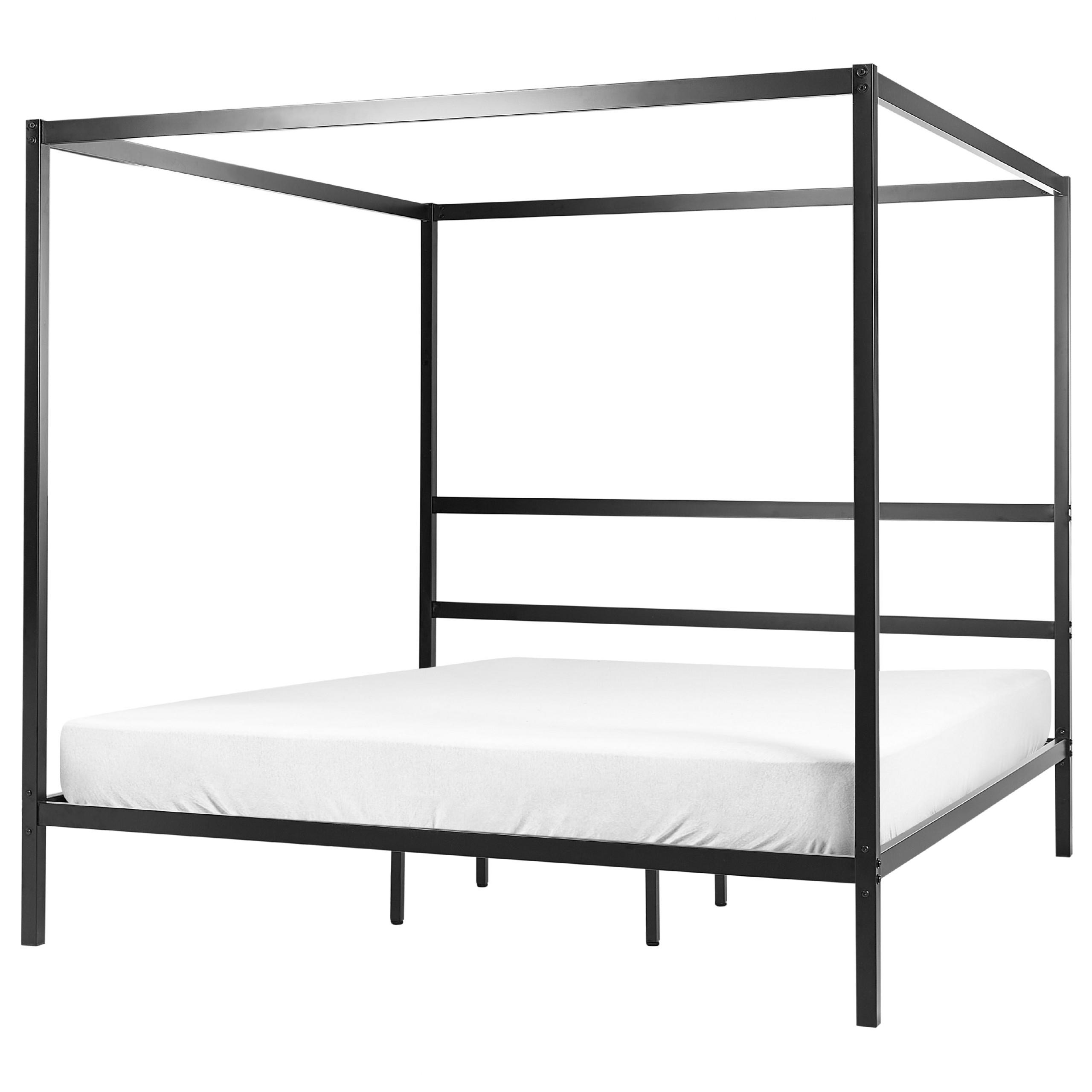 wohnli-moebel-suche-800000503339 Wohnli Möbelsuche - HIMMELBETT 180/200cm Schwarz Lestards
