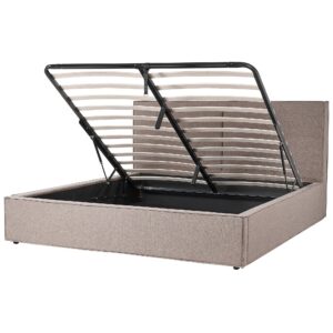 wohnli-moebel-suche-800000504071 Wohnli Möbelsuche - POLSTERBETT 180/200cm Taupe Moissac