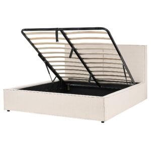 wohnli-moebel-suche-800000504073 Wohnli Möbelsuche - POLSTERBETT 160/200cm Beige Moissac
