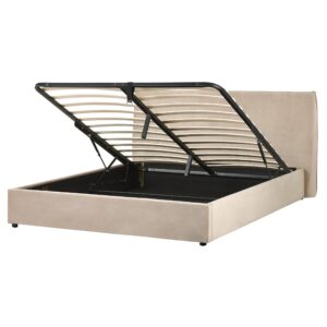 wohnli-moebel-suche-800000504075 Wohnli Möbelsuche - POLSTERBETT 160/200cm Taupe Lavaur