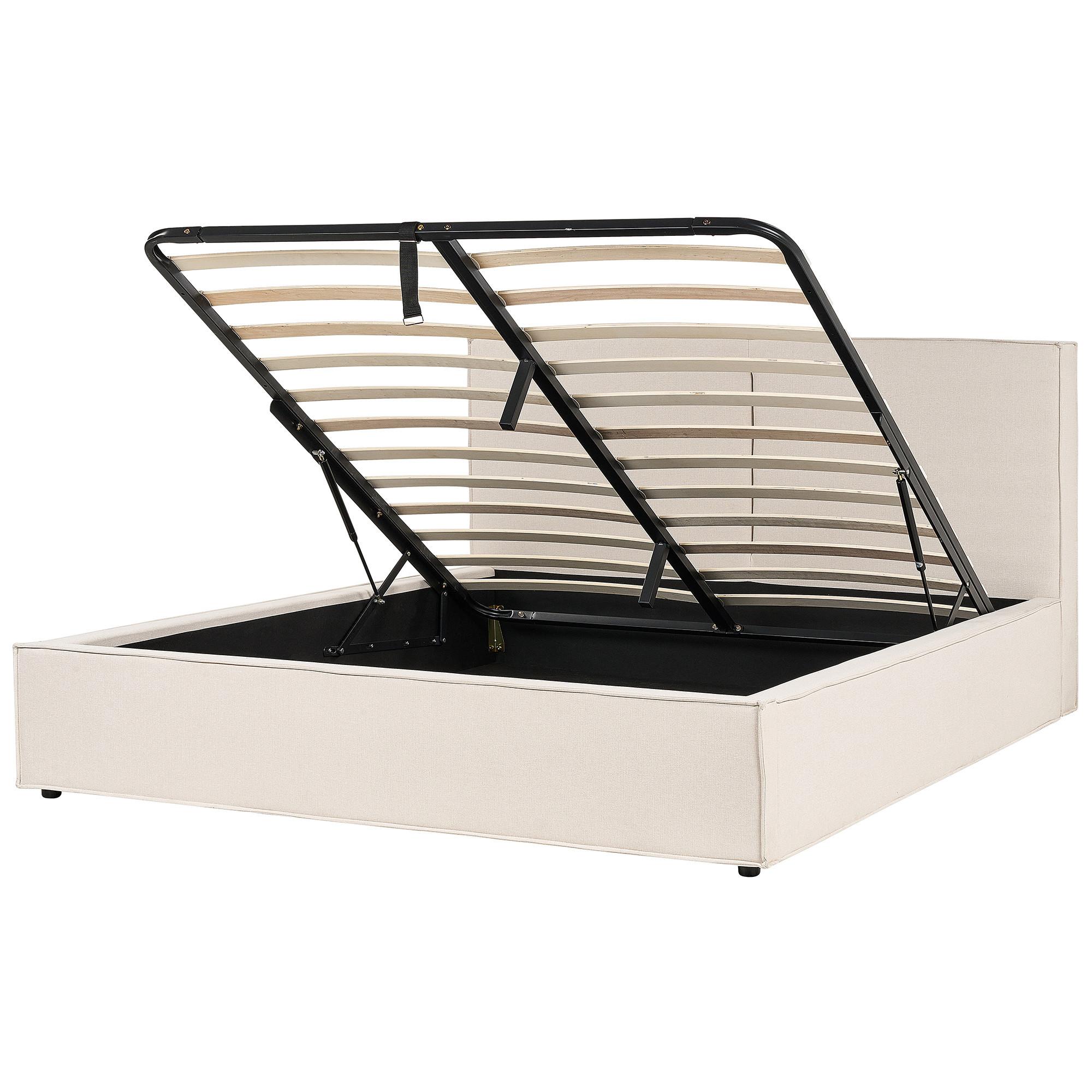 wohnli-moebel-suche-800000504076 Wohnli Möbelsuche - POLSTERBETT 180/200cm Beige Moissac
