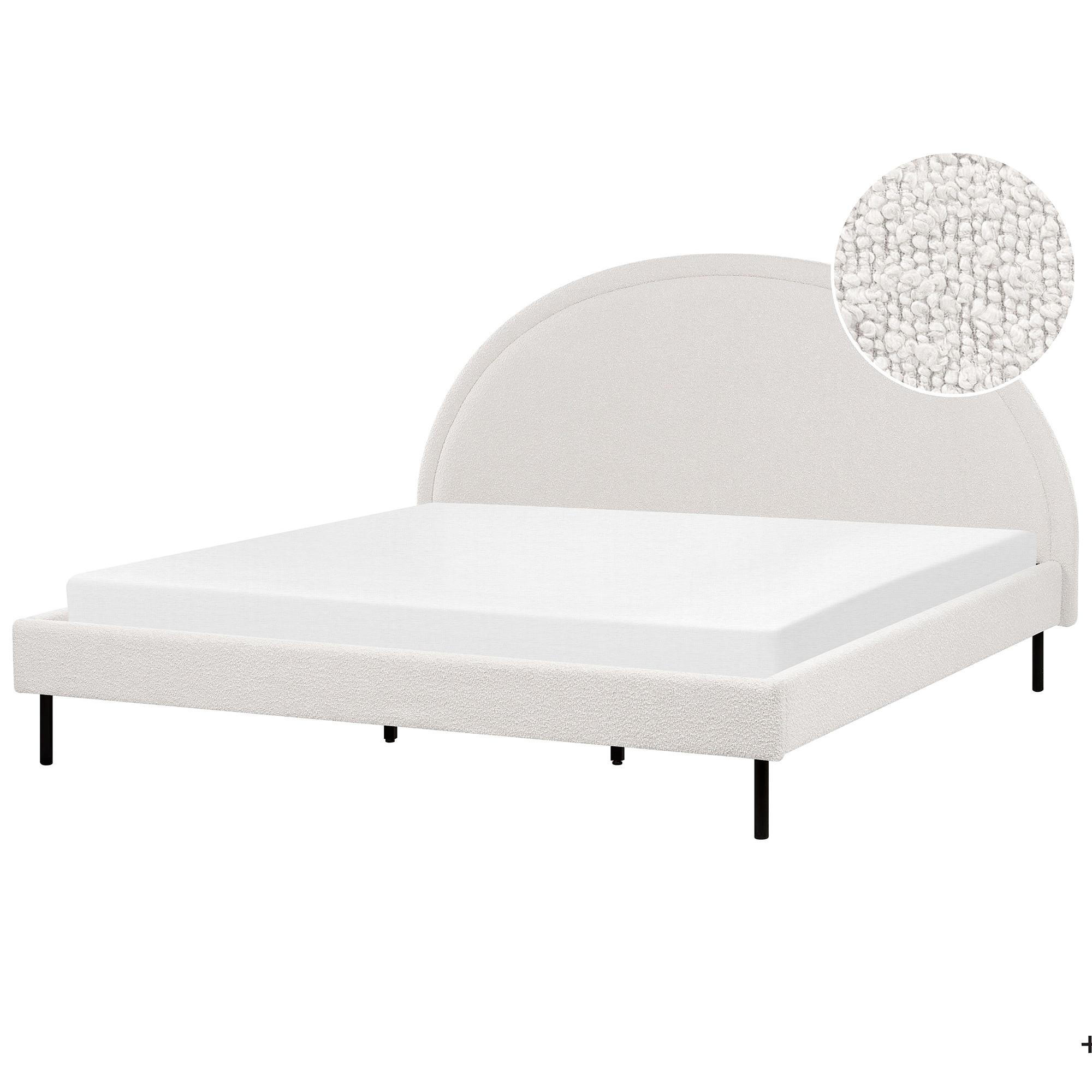 Wohnli Möbelsuche - POLSTERBETT 180/200cm Weiß Margut