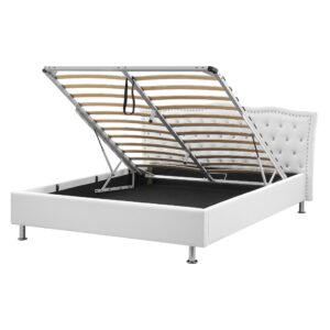 Wohnli Möbelsuche - BETT 160/200cm Weiß Metz