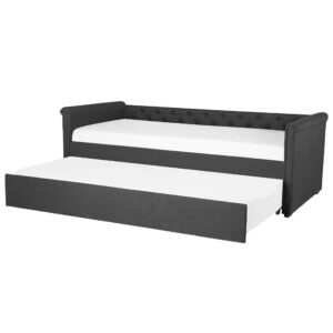 Wohnli Möbelsuche - TAGESBETT 80/200cm Dunkelgrau Libourne