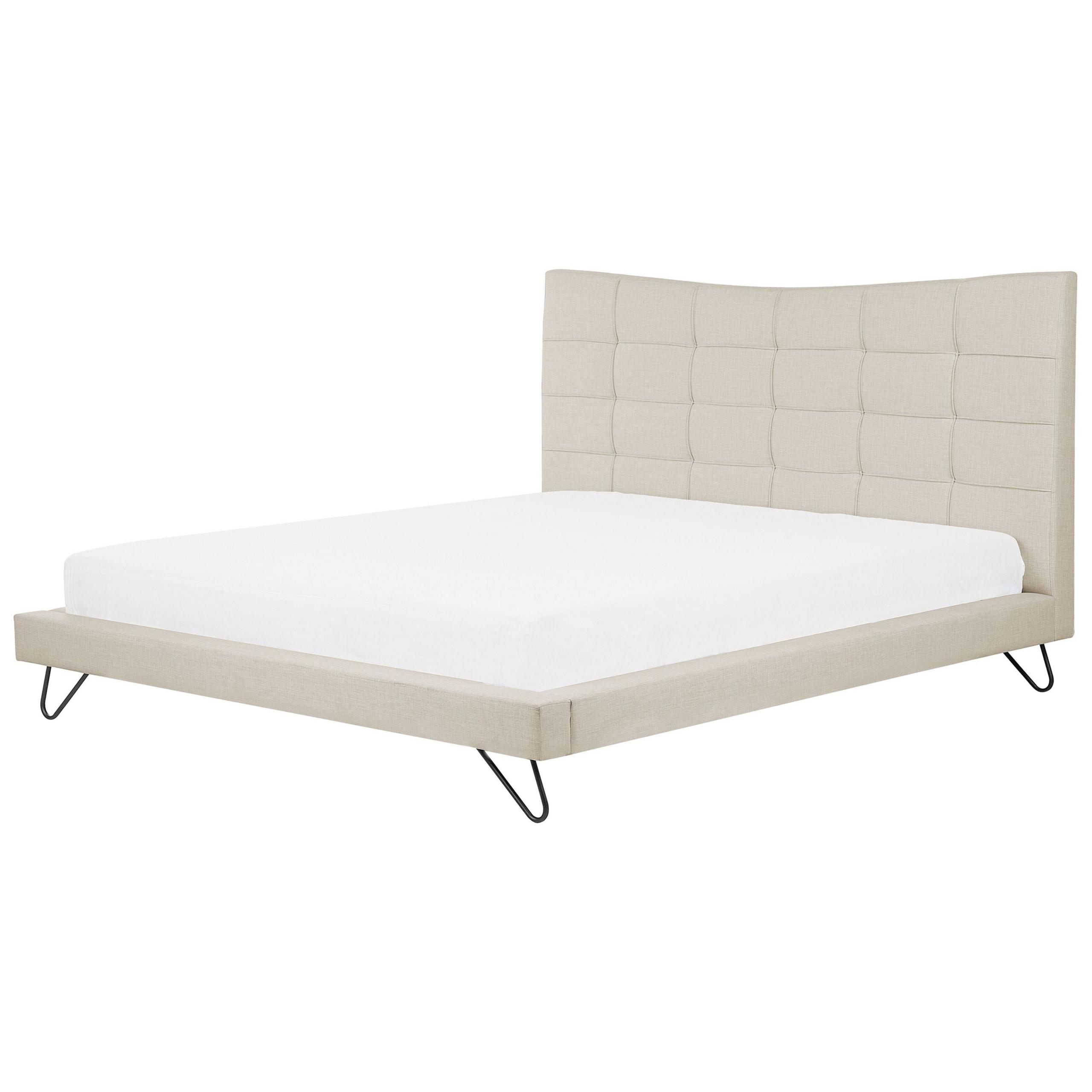wohnli-moebel-suche-800000504153 Wohnli Möbelsuche - POLSTERBETT 180/200cm Helles Beige Lannion