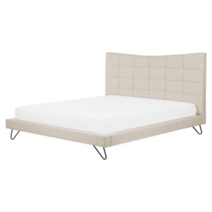 Wohnli Möbelsuche - POLSTERBETT 160/200cm Helles Beige Lannion