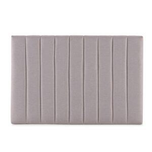 wohnli-moebel-suche-800000504493-1 KOPFTEIL Eris 90x60 cm Hellgrau Textil VS Venta-stock Möbel > Betten Grau