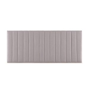 wohnli-moebel-suche-800000504500-1 KOPFTEIL Eris 140x60 cm Hellgrau Textil VS Venta-stock Möbel > Betten Grau