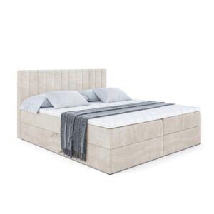 wohnli-moebel-suche-800000505061 Wohnli Möbelsuche - BOXBETT mit Matratze H4 und Lattenrost - EDITA - 180x200 cm - H4 - Beige