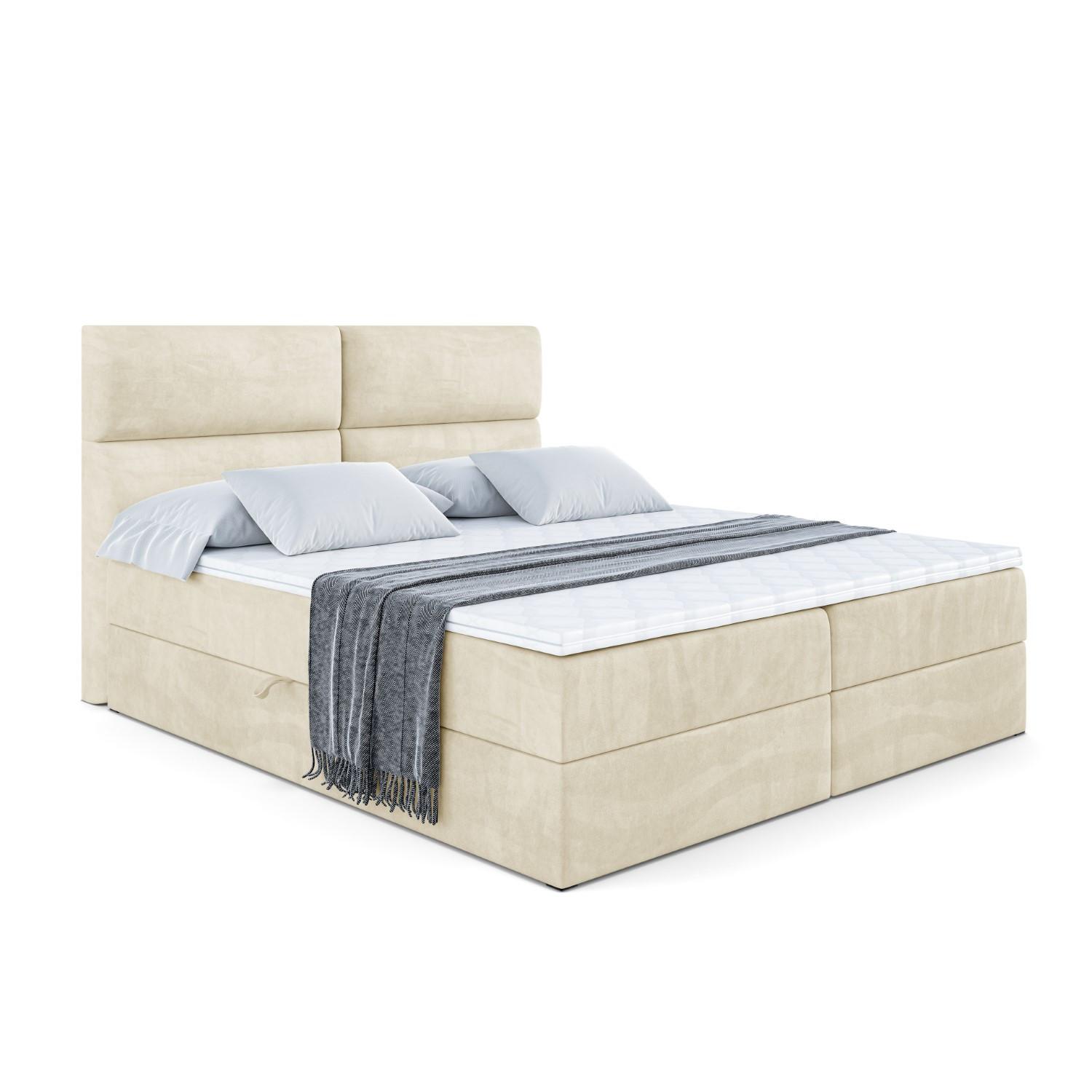 wohnli-moebel-suche-800000506358 Wohnli Möbelsuche - BOXBETT mit Matratze H3 und Lattenrost - BOXI3 - 140x200 cm Beige