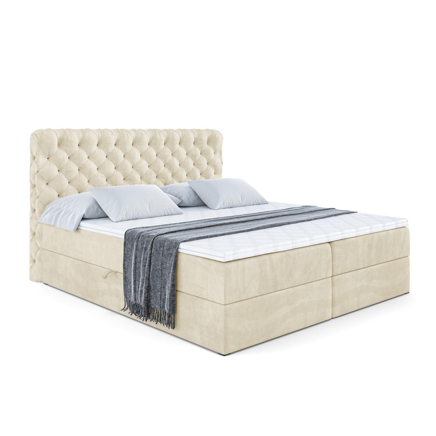 wohnli-moebel-suche-800000506425 Wohnli Möbelsuche - BOXBETT mit Matratze H3 und Lattenrost - BOXI8 - 160x200 cm Beige