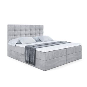wohnli-moebel-suche-800000506455 Wohnli Möbelsuche - BOXBETT mit H3-Matratze und Lattenrost - BERO - 120x200 Hellgrau