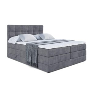 wohnli-moebel-suche-800000508095 Wohnli Möbelsuche - BOXSPRINGBETT MARCE KING - 160x200 - H3/H4 - Dunkelgrau