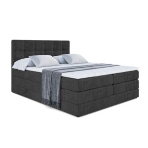 wohnli-moebel-suche-800000508111 Wohnli Möbelsuche - BOXSPRINGBETT MARCE KING - 120x200 - H3/H4 - Schwarz
