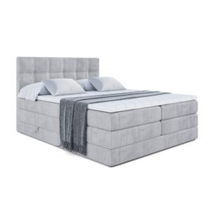 wohnli-moebel-suche-800000508126 Wohnli Möbelsuche - BOXSPRINGBETT MARCE KING - 120x200 - H3/H4 - Hellgrau