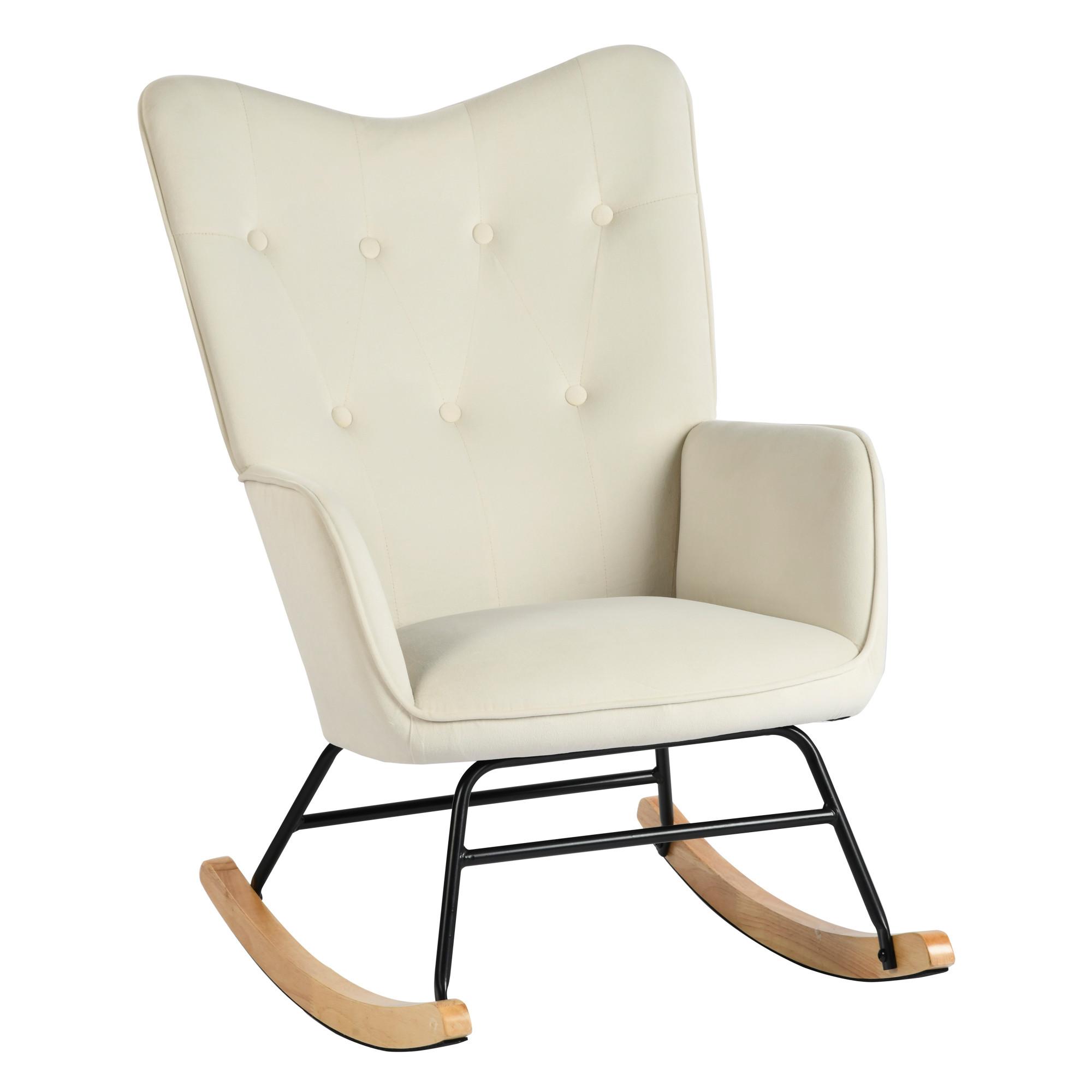 wohnli-moebel-suche-800000509279 Wohnli Möbelsuche - SCHAUKELSESSEL Samt Beige