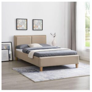 wohnli-moebel-suche-800000509333-1 POLSTERBETT ANAIS 120x200 cm beige Textil CARO-Möbel Möbel > Betten > Polsterbetten Beige