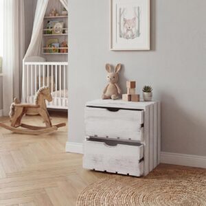 KOMMODE Weiß Holz MCW Möbel > Kommoden & Schubladenschränke > Kommoden Weiß
