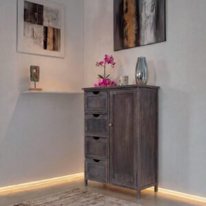 wohnli-moebel-suche-800000510664-1 KOMMODE Braun Holz MCW Möbel > Kommoden & Schubladenschränke > Kommoden Braun