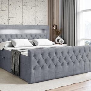 wohnli-moebel-suche-800000516125-1 DELETED Holzwerkstoff ALTDECOR Möbel > Betten > Boxspringbetten Grau