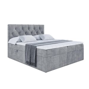 wohnli-moebel-suche-800000516284 Wohnli Möbelsuche - BOXBETT mit Matratze H3 und Lattenrost - MIRAGE - 180x200 Grau