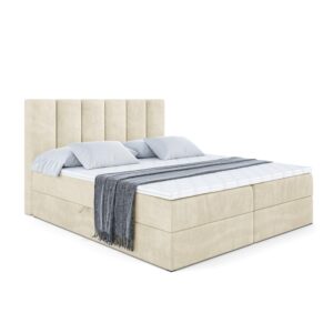 Wohnli Möbelsuche - BOXBETT mit Matratze H4 und Lattenrost - BOXI1 - 140x200 cm - H4 - Beige
