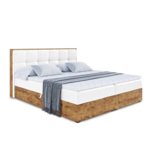 wohnli-moebel-suche-800000517601 Wohnli Möbelsuche - BOXBETT mit Matratze H4 und Lattenrost - LOLLI7 - 140x200 - Weiß Hochglanz