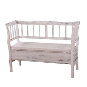 wohnli-moebel-suche-800000519002 Wohnli Möbelsuche - SITZBANK STAUFACH SHABBY-LOOK Cremeweiß