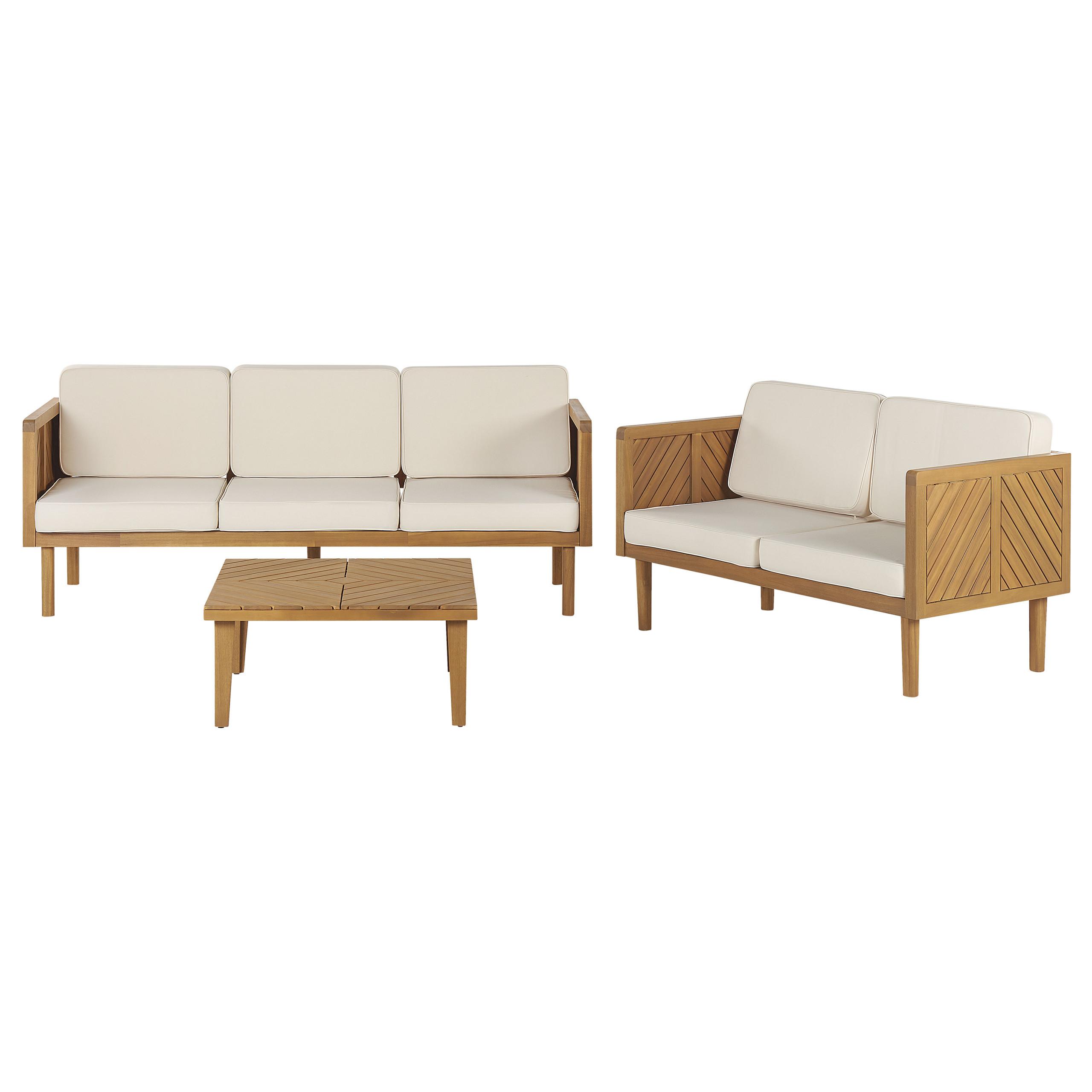 wohnli-moebel-suche-800000520049 Wohnli Möbelsuche - LOUNGE-SET 5-sitzer Akazienholz Hellbraun Baratti