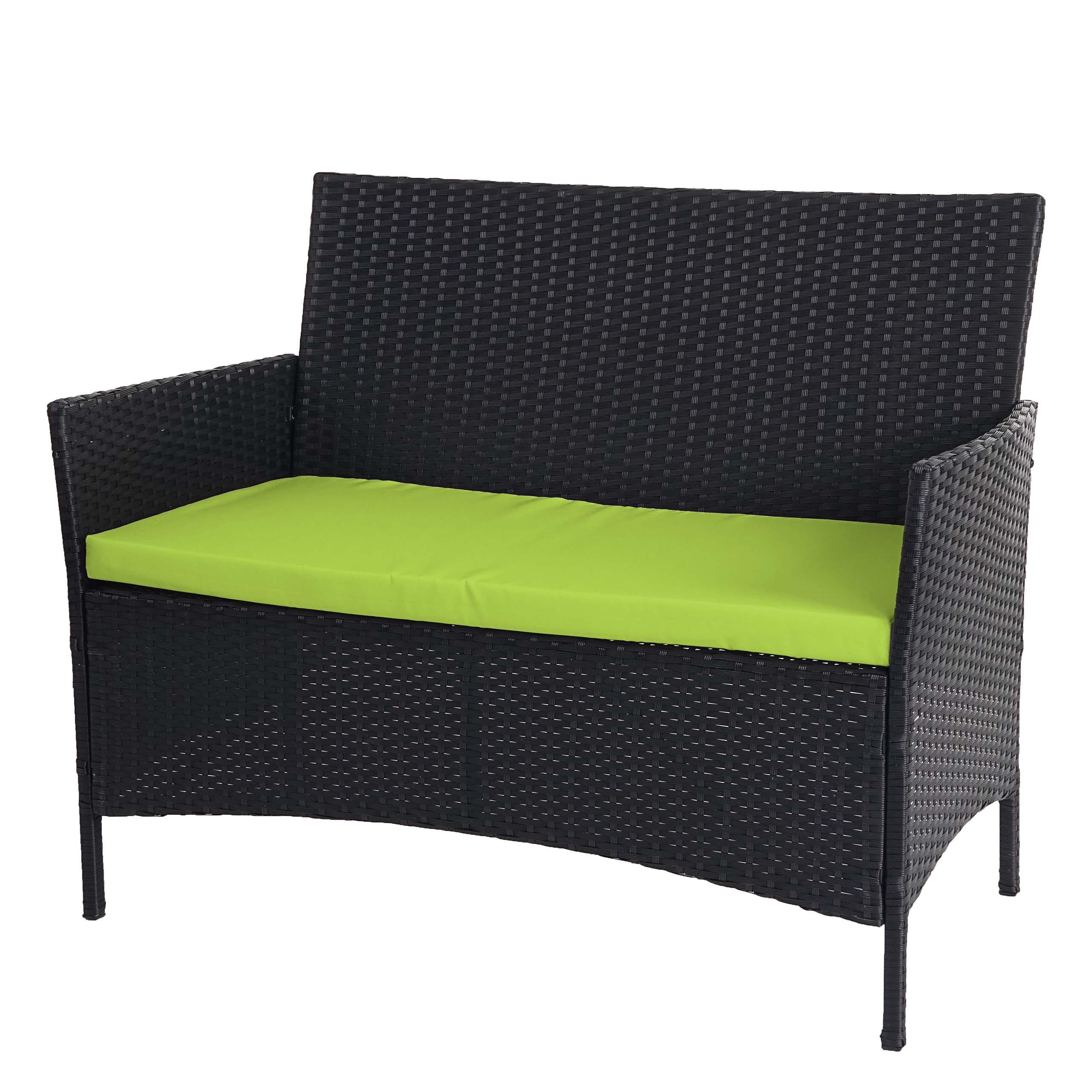 wohnli-moebel-suche-800000520276 Wohnli Möbelsuche - POLY-RATTAN GARTENBANK Anthrazit