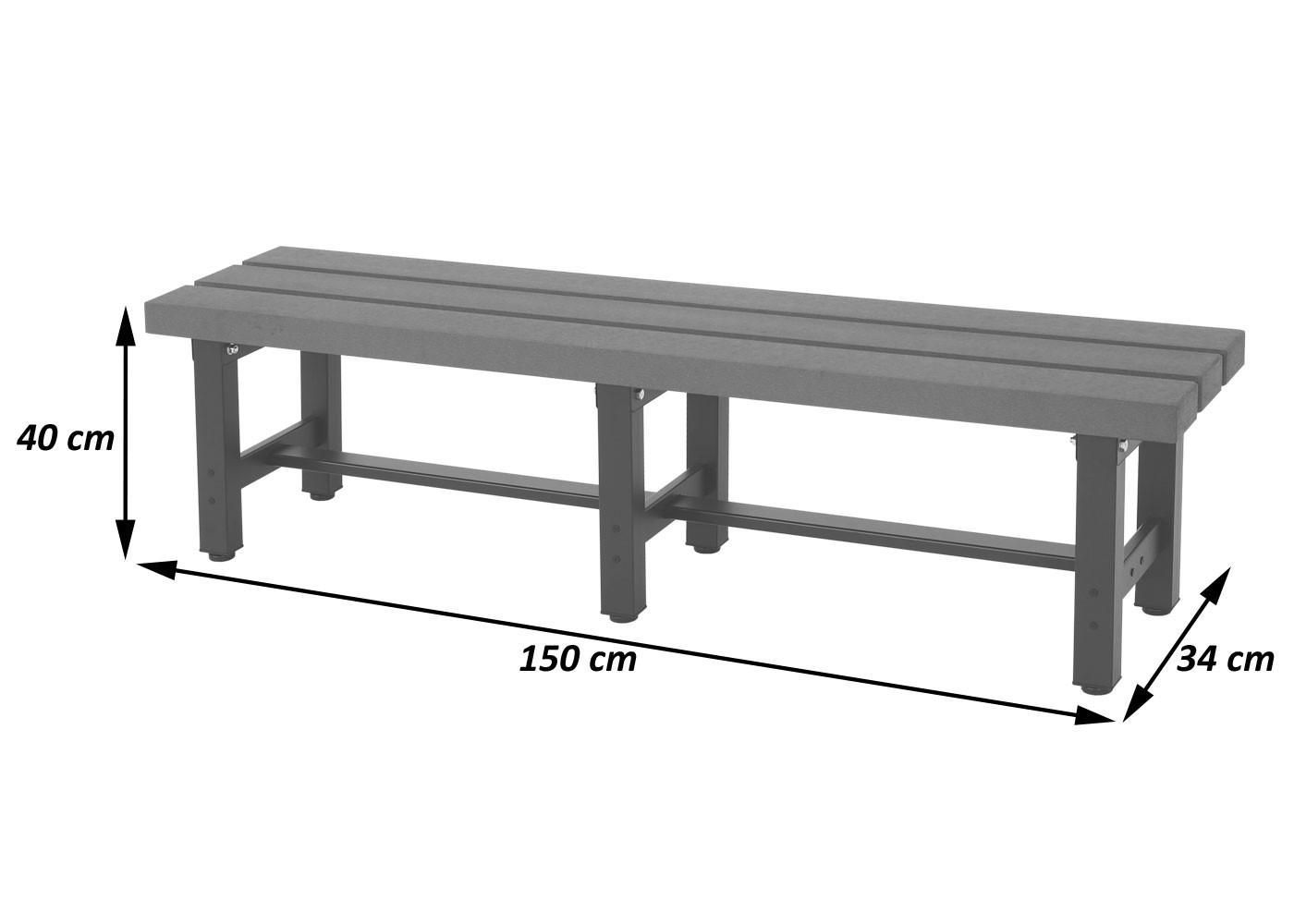 wohnli-moebel-suche-800000520288-1 ALU GARTENBANK Braun Metall MCW Garten & Outdoor > Gartenmöbel > Gartenbänke Braun
