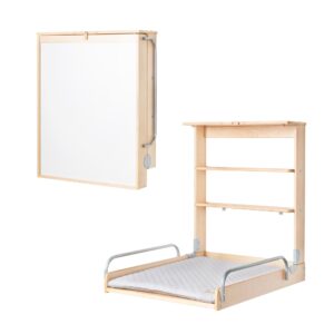 wohnli-moebel-suche-800000521198-1 WANDWICKELREGAL roba Style grau Holzwerkstoff Roba Möbel > Kommoden & Schubladenschränke > Wickelkommoden Braun