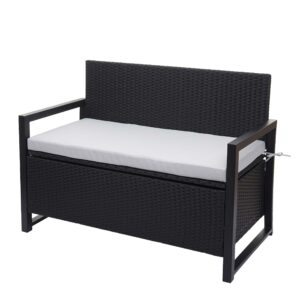 wohnli-moebel-suche-800000523093 Wohnli Möbelsuche - POLY-RATTAN 2ER SITZBANK Anthrazit