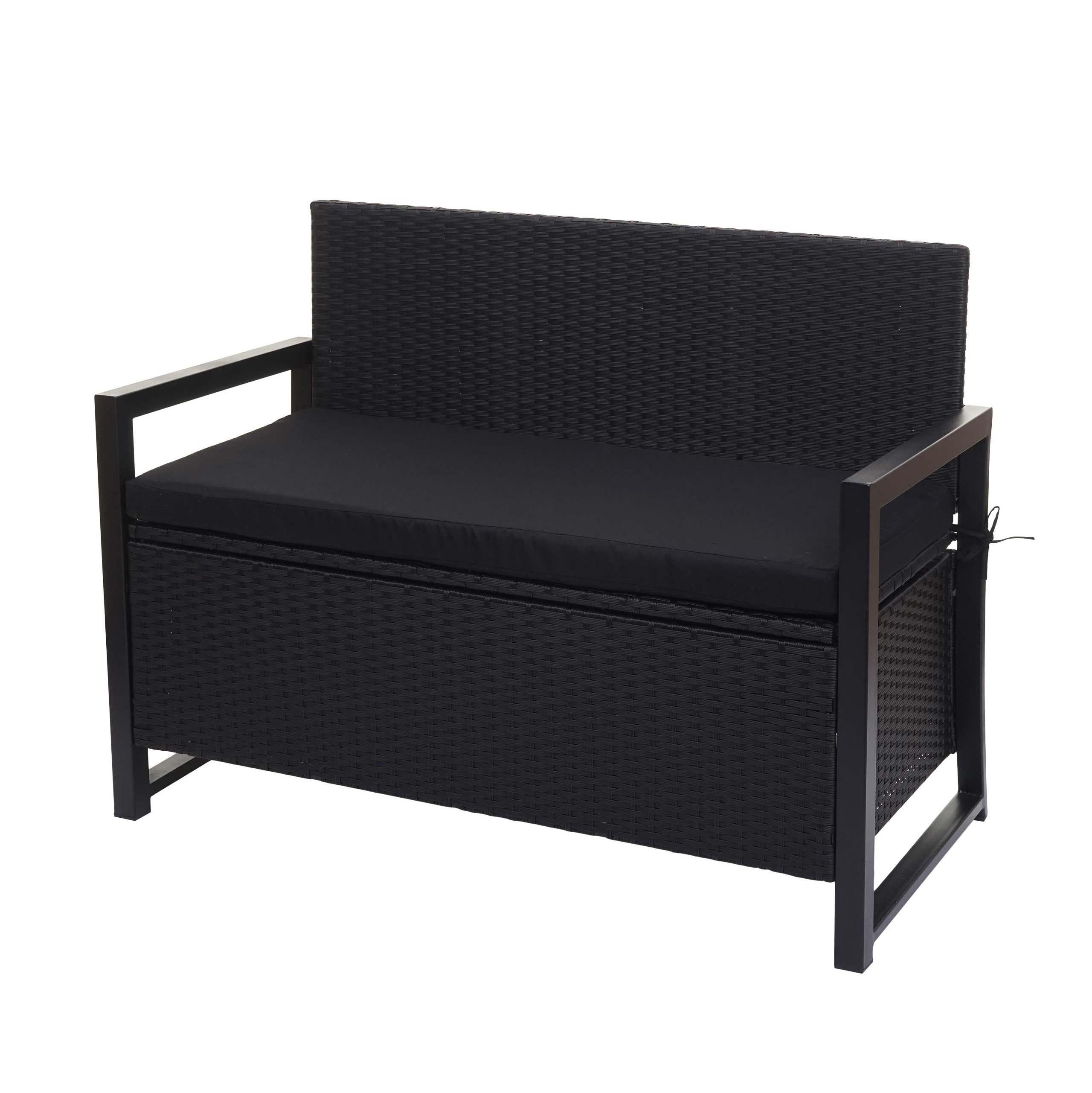 wohnli-moebel-suche-800000523198 Wohnli Möbelsuche - POLY-RATTAN 2ER SITZBANK Anthrazit