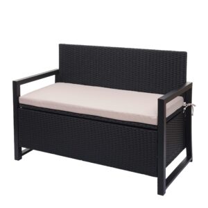wohnli-moebel-suche-800000523199 Wohnli Möbelsuche - POLY-RATTAN 2ER SITZBANK Anthrazit