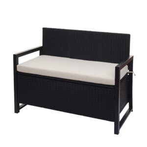 wohnli-moebel-suche-800000523204 Wohnli Möbelsuche - POLY-RATTAN 2ER SITZBANK Anthrazit